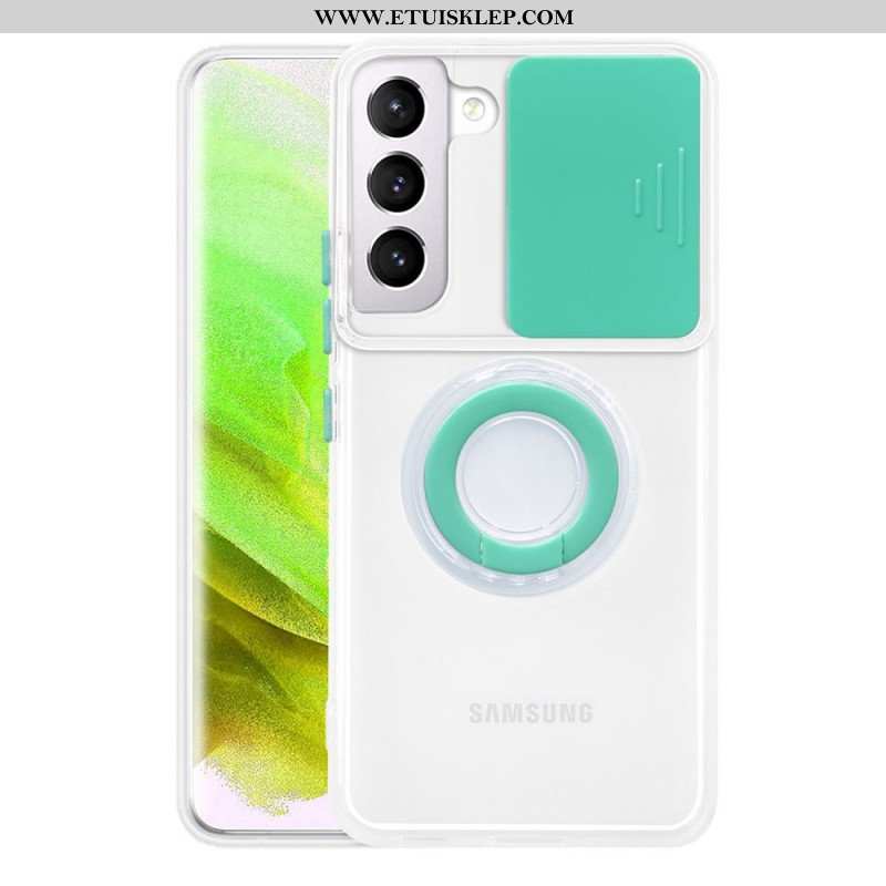 Etui do Samsung Galaxy S22 5G Pierścień-wspornik I Osłony Obiektywu